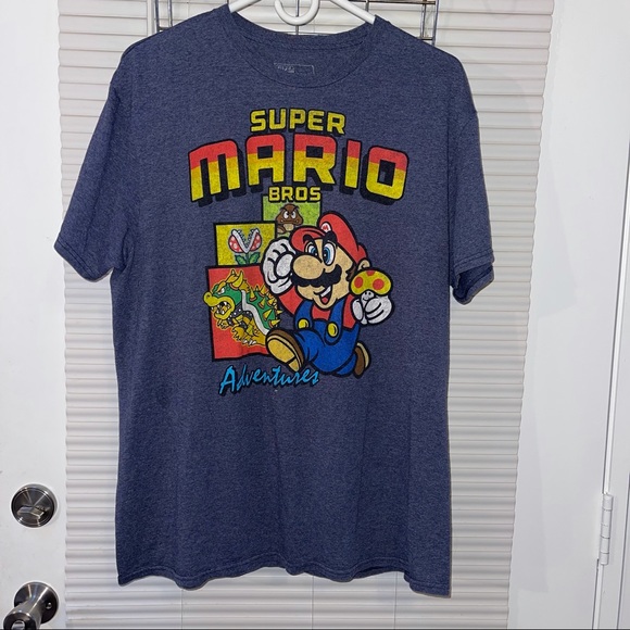 Super Mario Brothers T-Shirt Size L - Picture 2 of 5